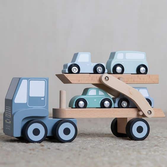carros en madera estilo nordico infantiles niños juguetes madera 