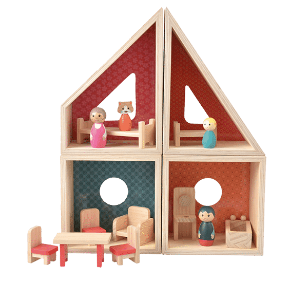 casita infantil en madera