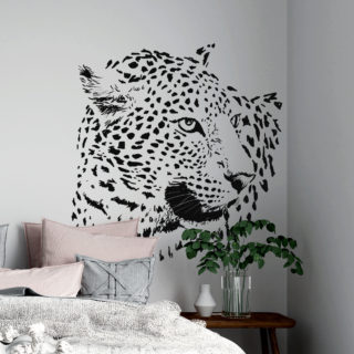 Adhesivo animal Crea Vinilo decorativo de pared leopardo creavinilo adazio Colombia bogota cali medellin