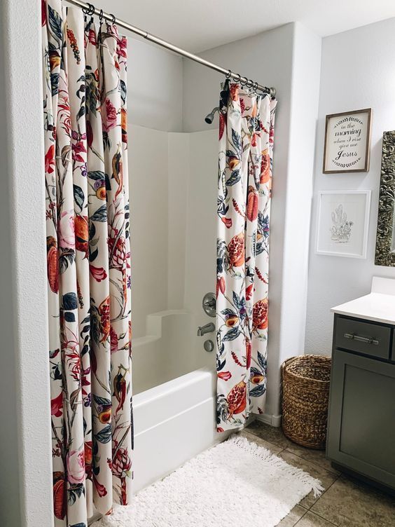 baños pequeños y bonitos cortinas de baños