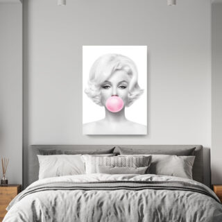 Cuadro decorativo rostro de Marilyn Monroe. Ideal para decorar salas y habitaciones juveniles.