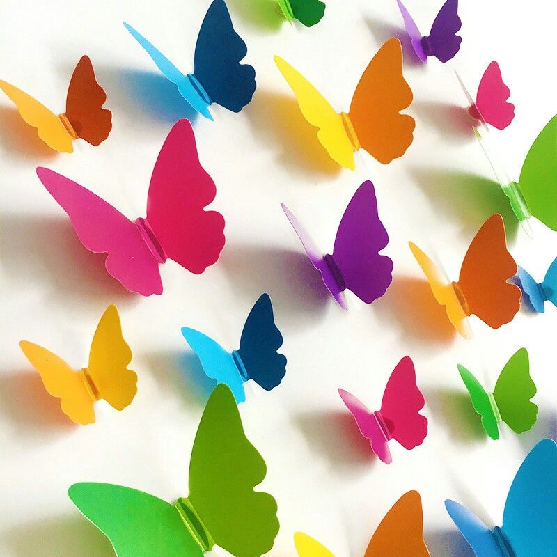 manualidades infantiles mariposas colores