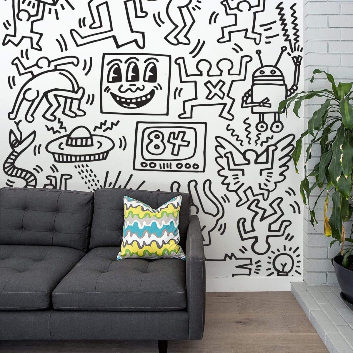 ideas decorativas salas doodles